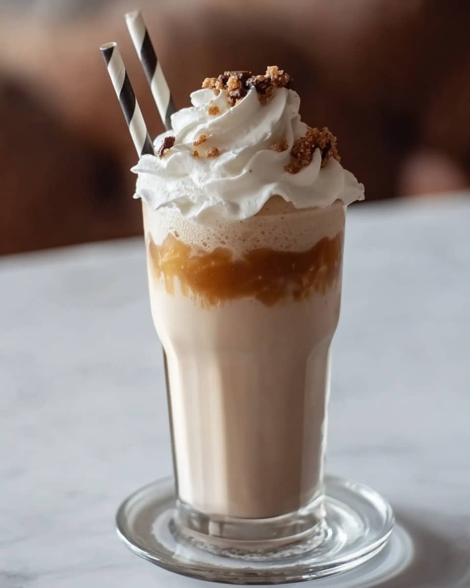 Toffee Coffee Frappé Recipe 6 Toffee Coffee Frappé Recipe - Recipe Image