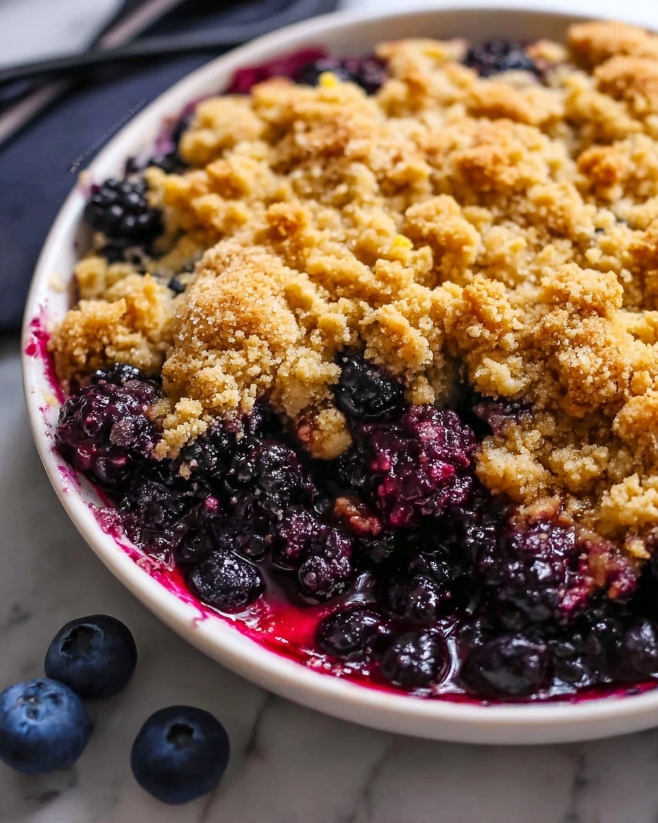 Blueberry Lemon Dump Cake Recipe - Recipe Image