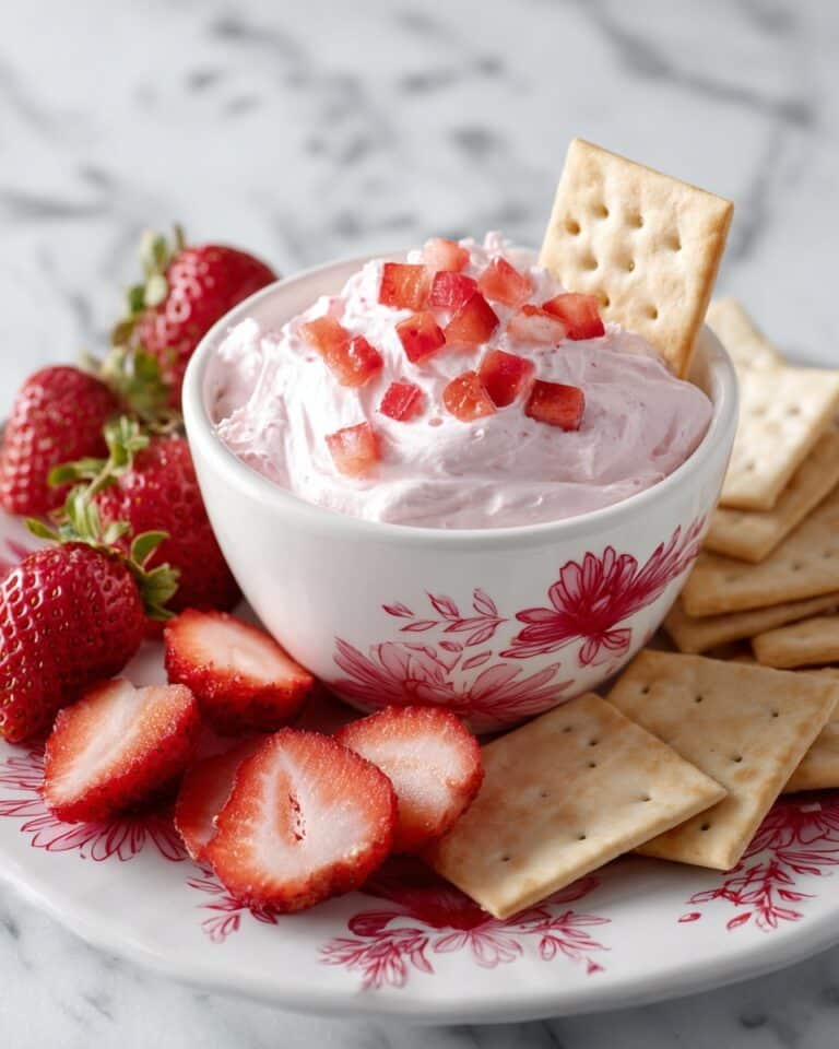 Strawberry Shortcake Dessert Dip Recipe
