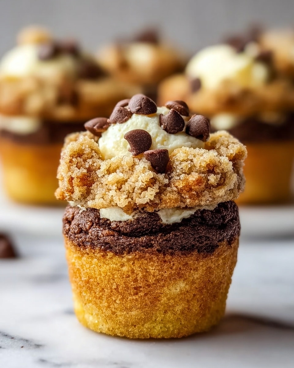 Pumpkin Cream Cheese Chocolate Chip Muffins Recipe - Recipe Image