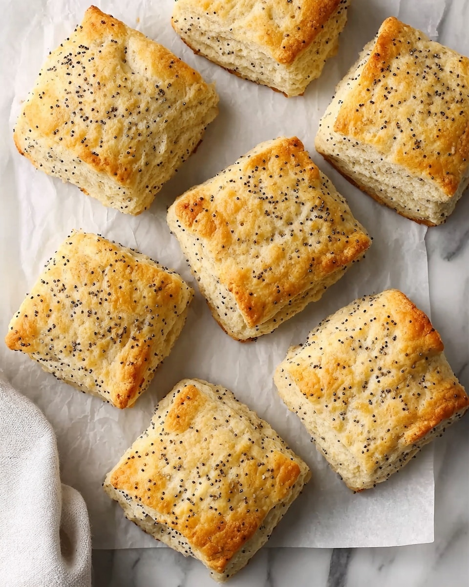 Lemon Poppy Seed Biscuits Recipe - Recipe Image