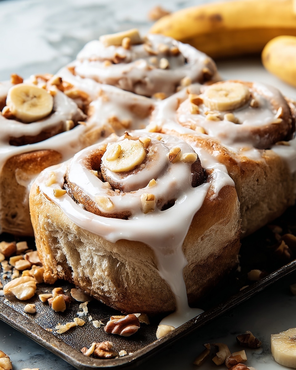 Cinnamon Roll Banana Bread Recipe - Recipe Image