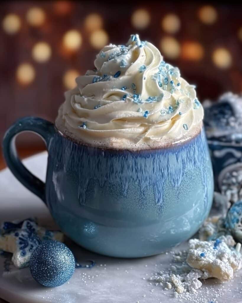 Frostbite Blue Christmas Cocoa Recipe