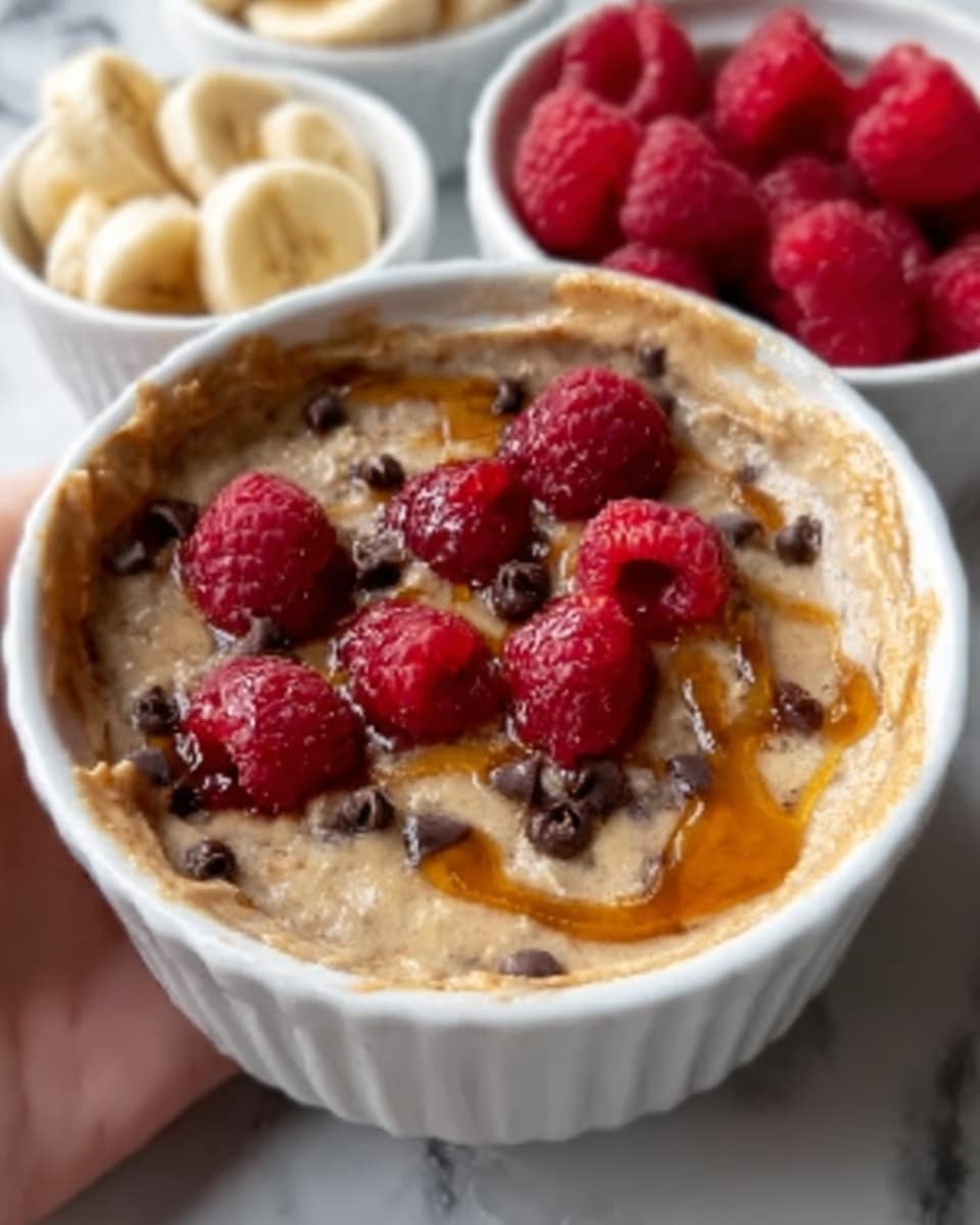 Baked Protein Pancake Bowls Recipe - Recipe Image
