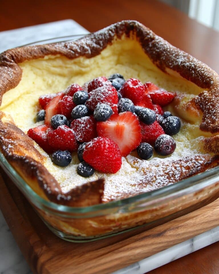 Baked German Pancake (Dutch Baby) Recipe