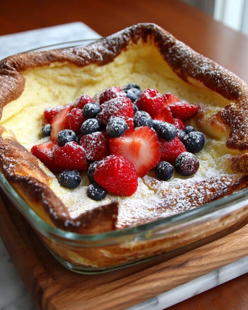 Baked German Pancake (Dutch Baby) Recipe