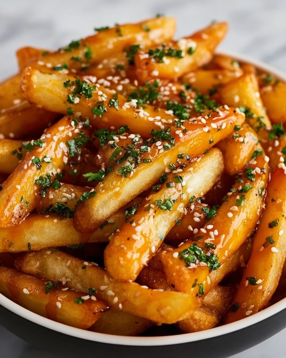 Spicy Garlic and Sesame Fries Recipe 6 Spicy Garlic and Sesame Fries Recipe - Recipe Image
