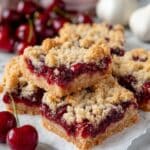 Cherry Crumble Bars Recipe