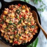 Mexican Ground Beef and Potato Skillet Recipe