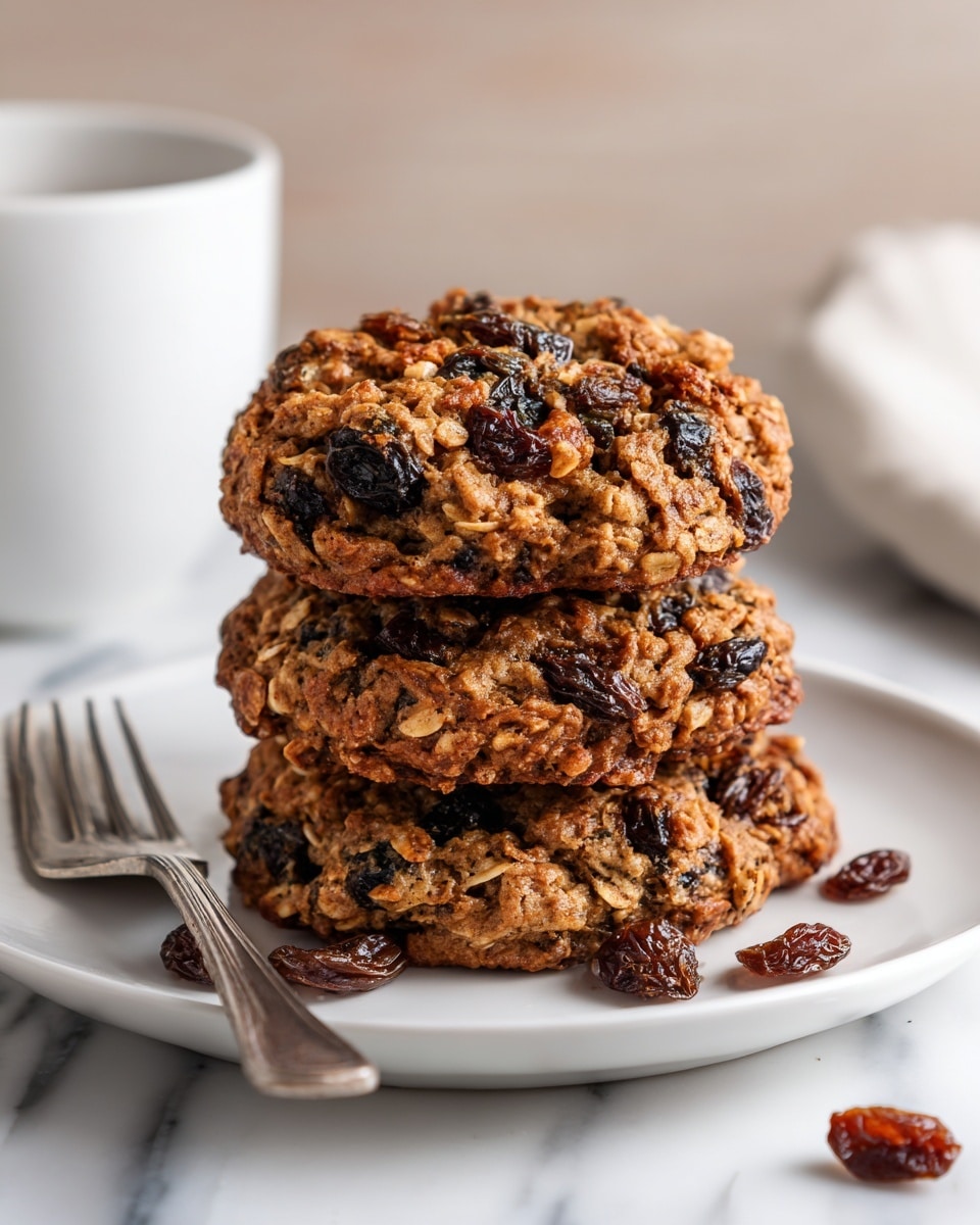 Vegan Oatmeal Raisin Cookies Recipe