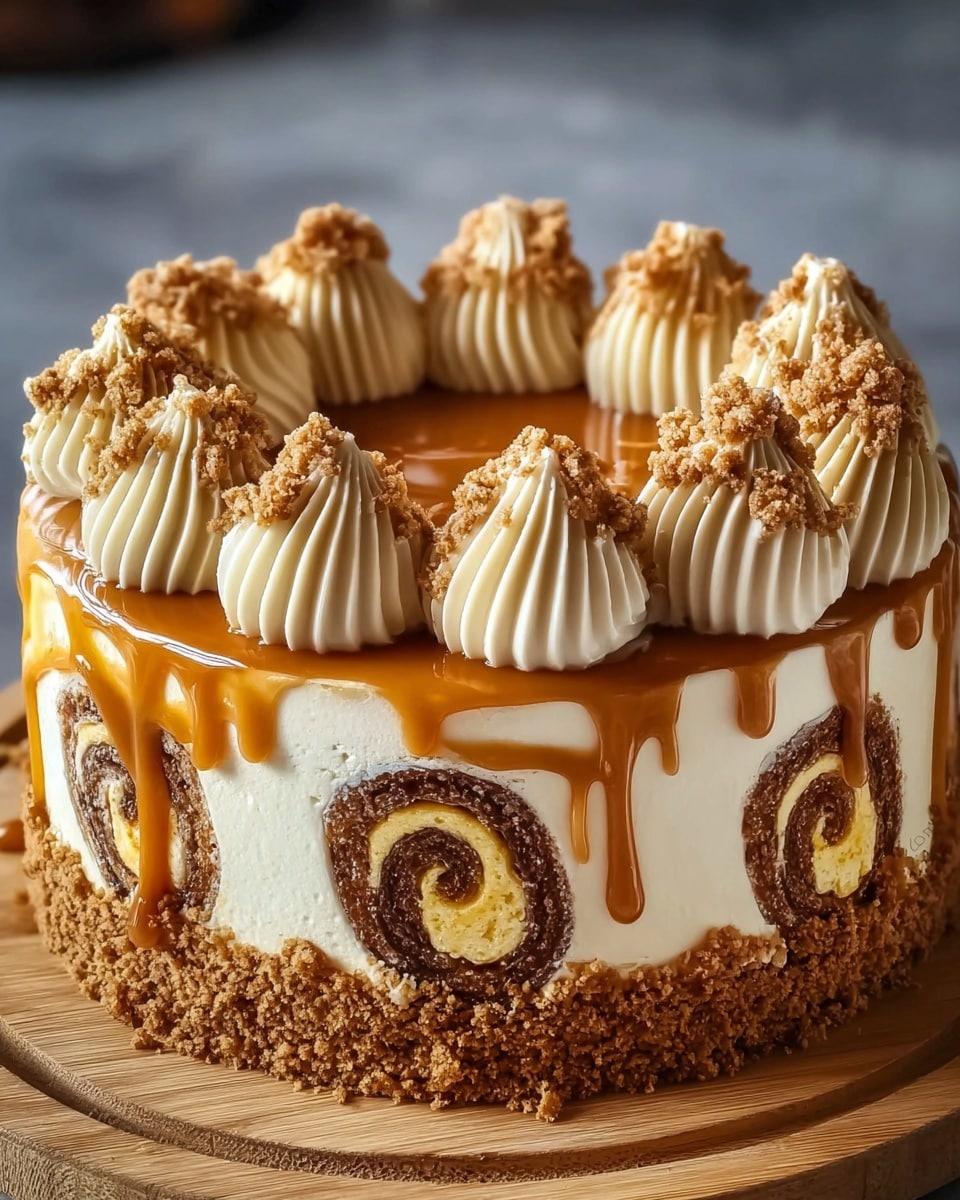 Coffee Cake Roll with Kahlúa-Stabilized Whipped Cream Recipe - Recipe Image