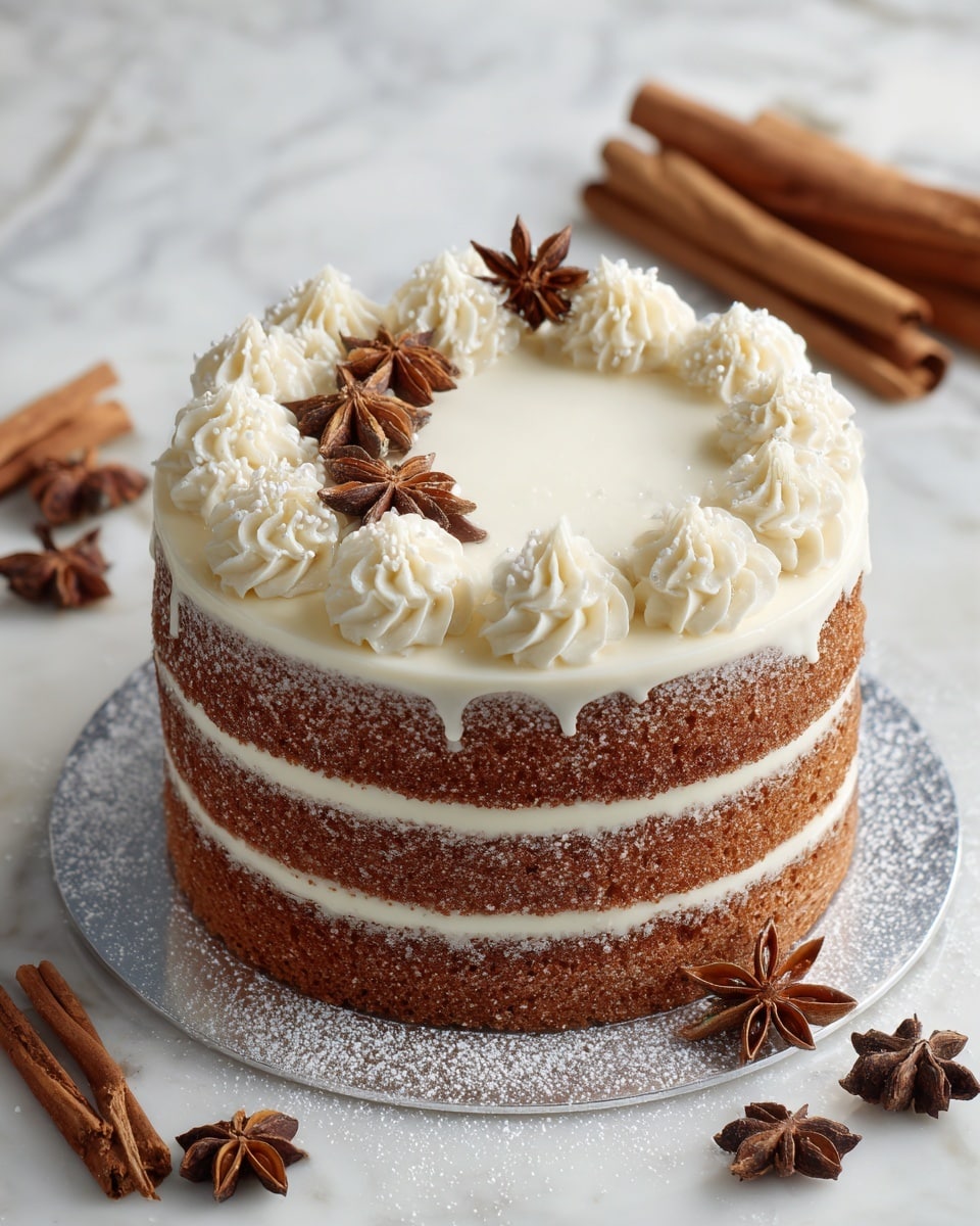Chai Spice Layer Cake with Cream Cheese Frosting Recipe 5 Chai Spice Layer Cake with Cream Cheese Frosting Recipe - Recipe Image