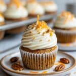 Easy Carrot Cake Cupcakes Recipe