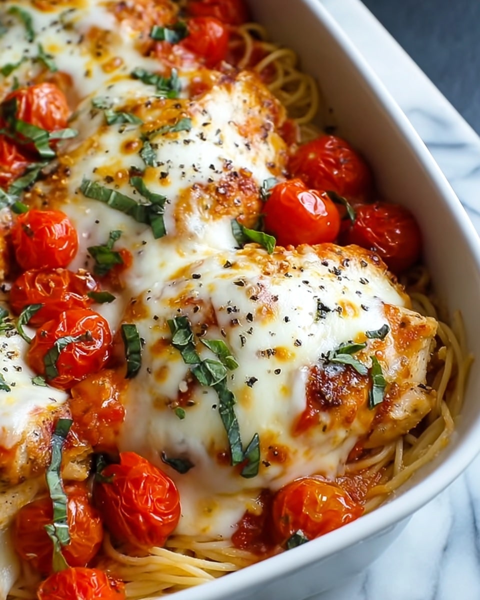 Garlic Tomato Baked Chicken Recipe - Recipe Image