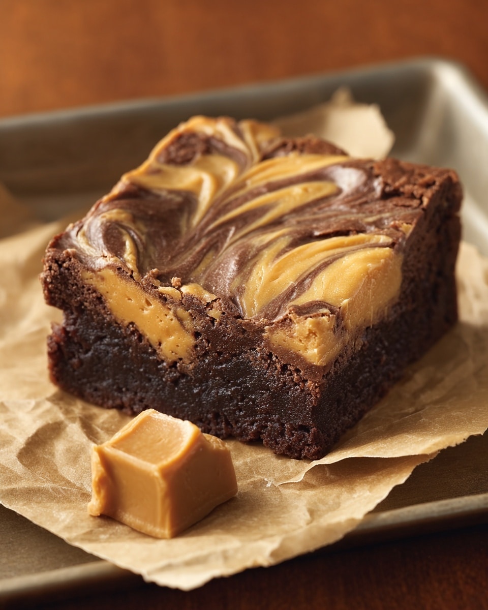 Peanut Butter Brownies Recipe 6 Peanut Butter Brownies Recipe - Recipe Image