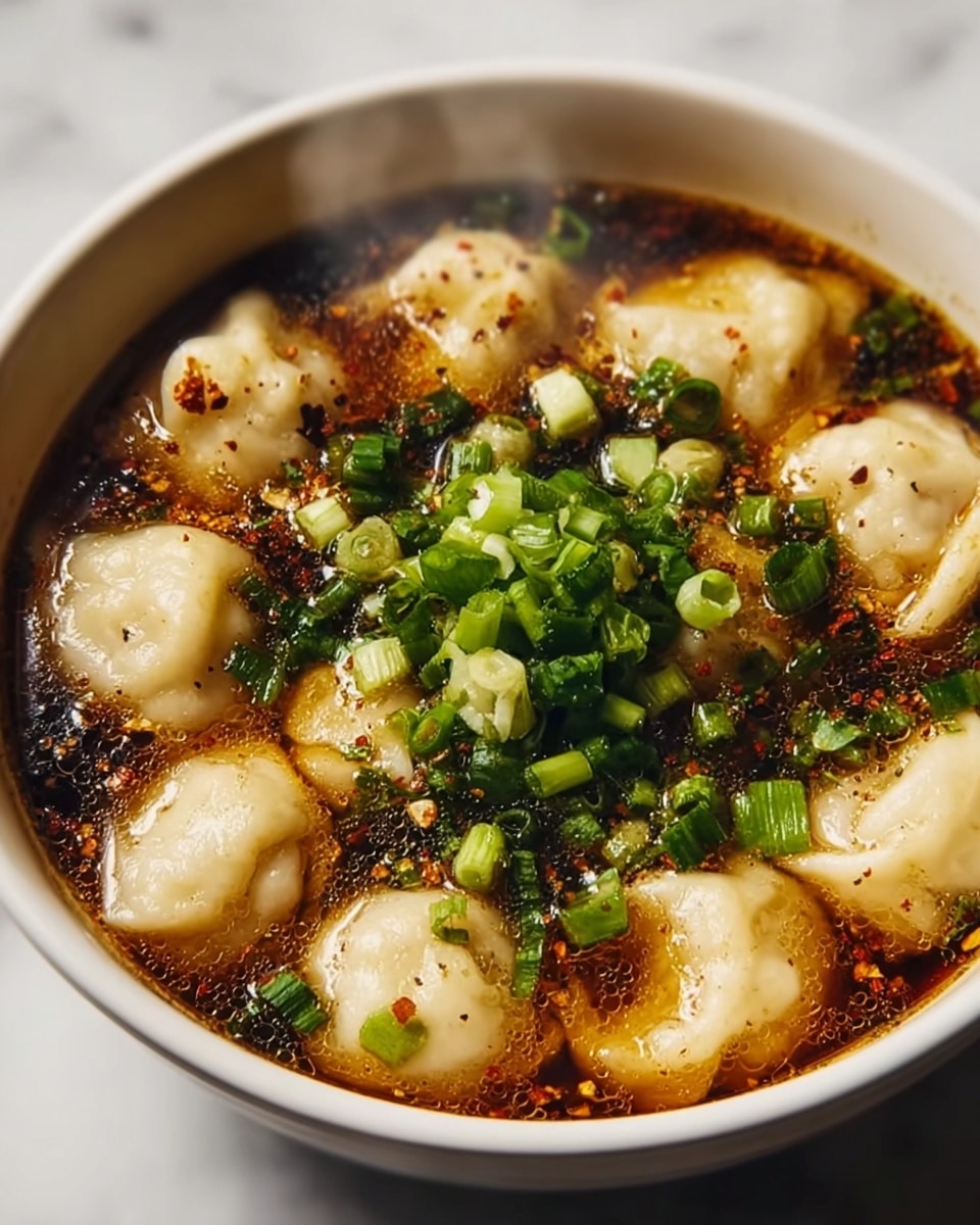 Thai Potsticker Soup Recipe - Recipe Image