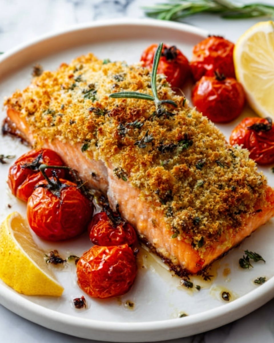 Pesto Parmesan Crusted Baked Salmon Recipe 5 Pesto Parmesan Crusted Baked Salmon Recipe - Recipe Image