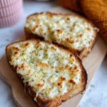 Chicken Alfredo Garlic Bread Pizza Recipe