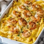 Shrimp Scampi Pasta Bake Recipe