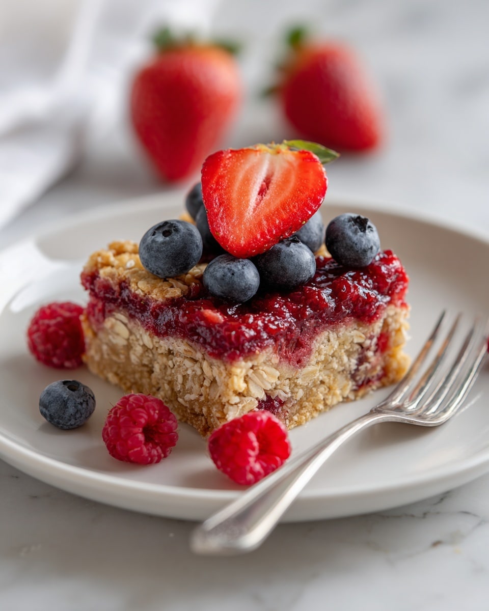 Mixed Berry Baked Oatmeal Recipe