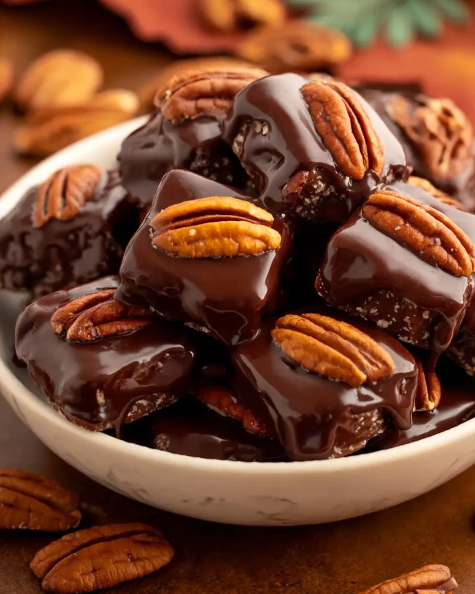 Pecan Turtles Candy Recipe - Recipe Image