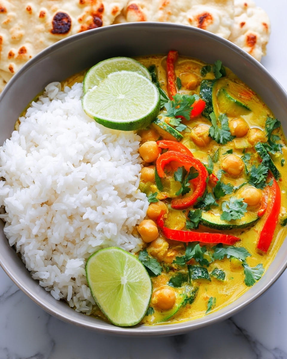 Coconut Curry with Vegetables and Protein Recipe 6 Coconut Curry with Vegetables and Protein Recipe - Recipe Image