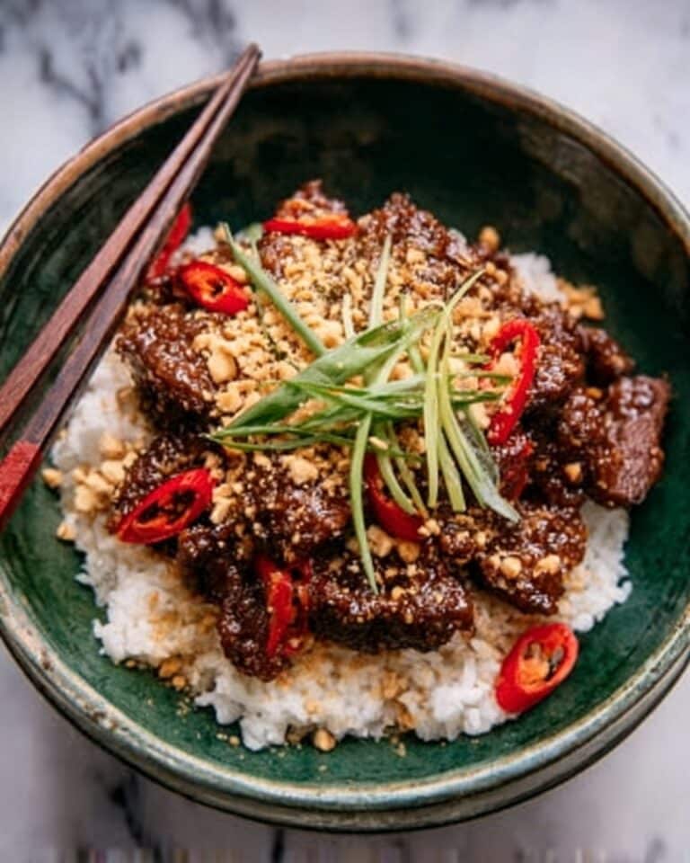 20 Minute Korean Gochujang Beef Bowls Recipe