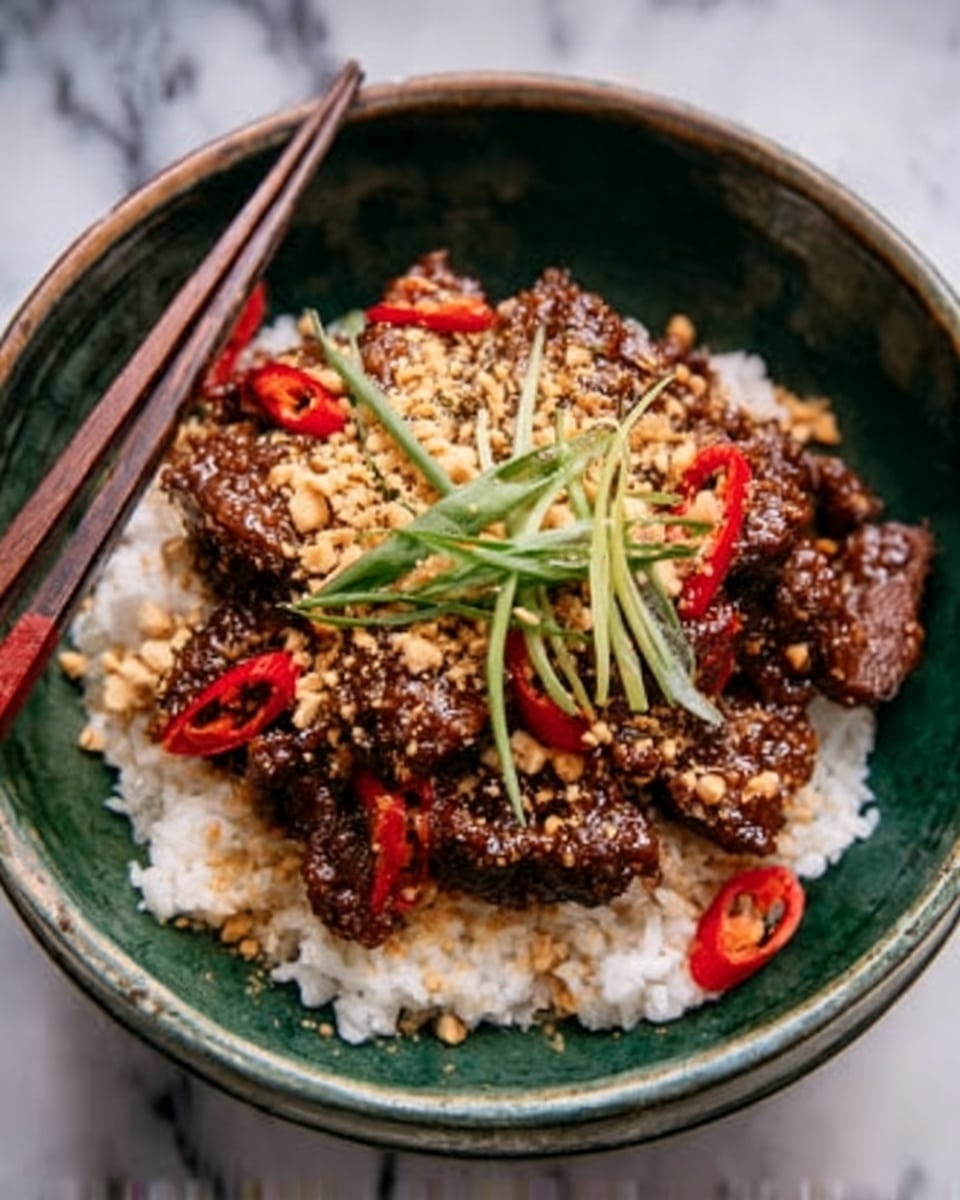 20 Minute Korean Gochujang Beef Bowls Recipe - Recipe Image
