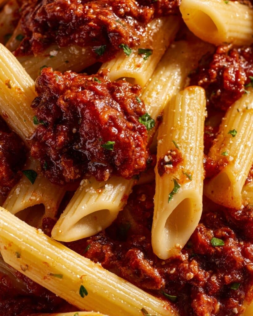 One Pot Sloppy Joe Pasta Recipe