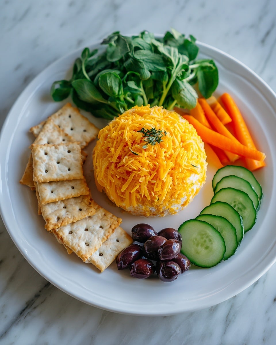 Super Easy Easter Cheese Ball Recipe