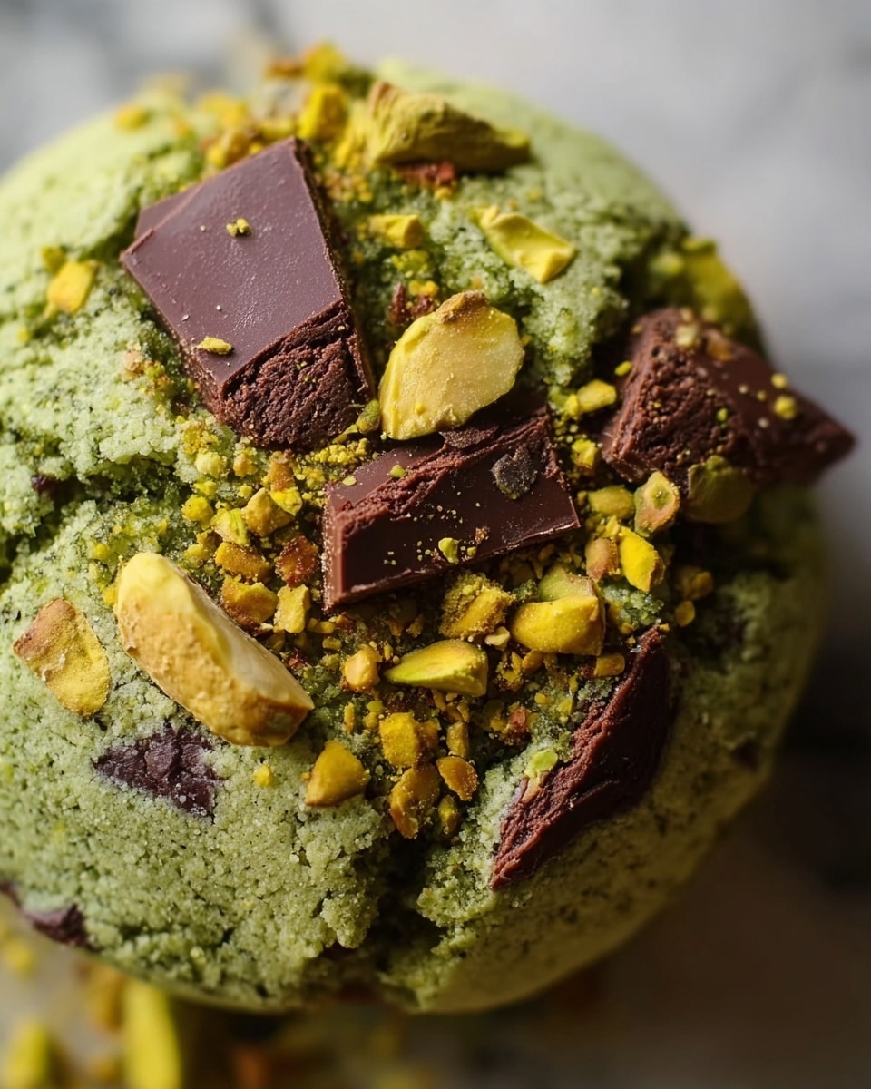NYC Style Pistachio Protein Cookies Recipe - Recipe Image