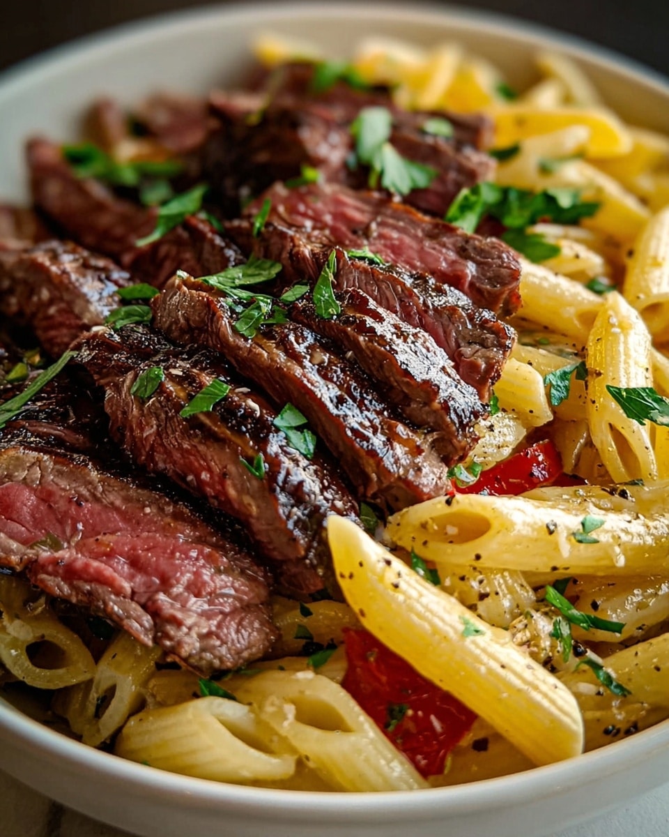 One-Pot Zesty Steak Pasta Recipe 6 One-Pot Zesty Steak Pasta Recipe - Recipe Image
