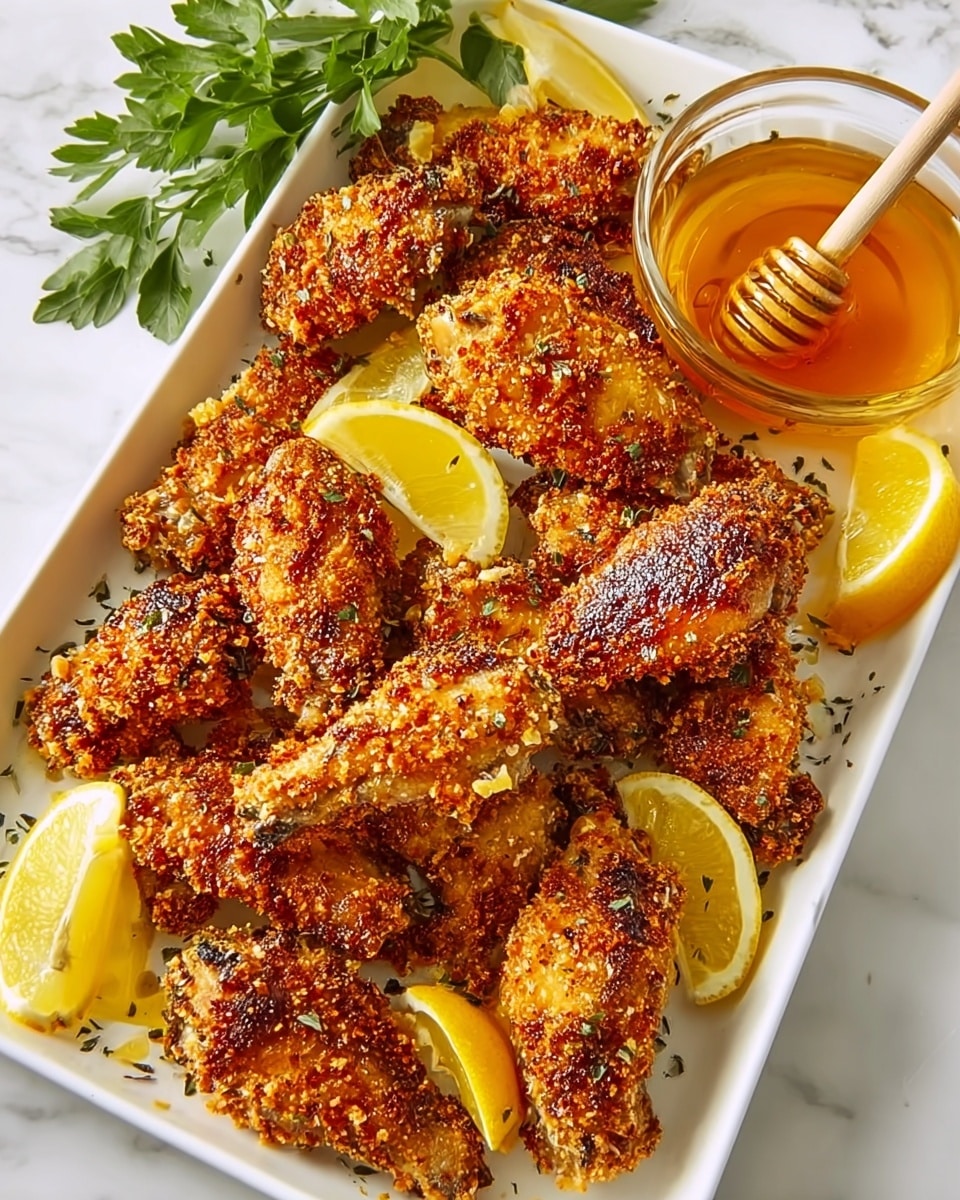 Lemon Pepper Chicken Tenders with Honey Butter Sauce Recipe 6 Lemon Pepper Chicken Tenders with Honey Butter Sauce Recipe - Recipe Image
