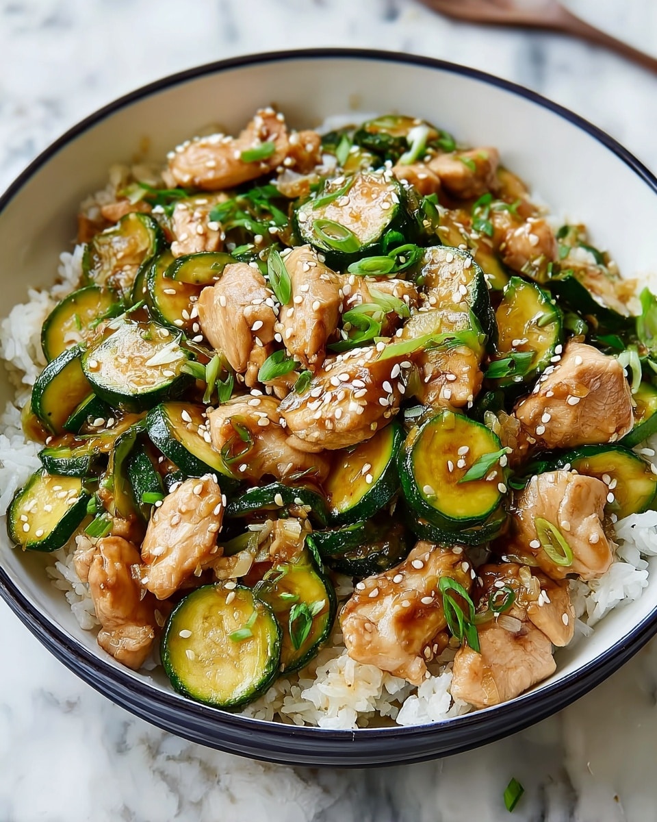 Chicken Zucchini Stir Fry Recipe 6 Chicken Zucchini Stir Fry Recipe - Recipe Image