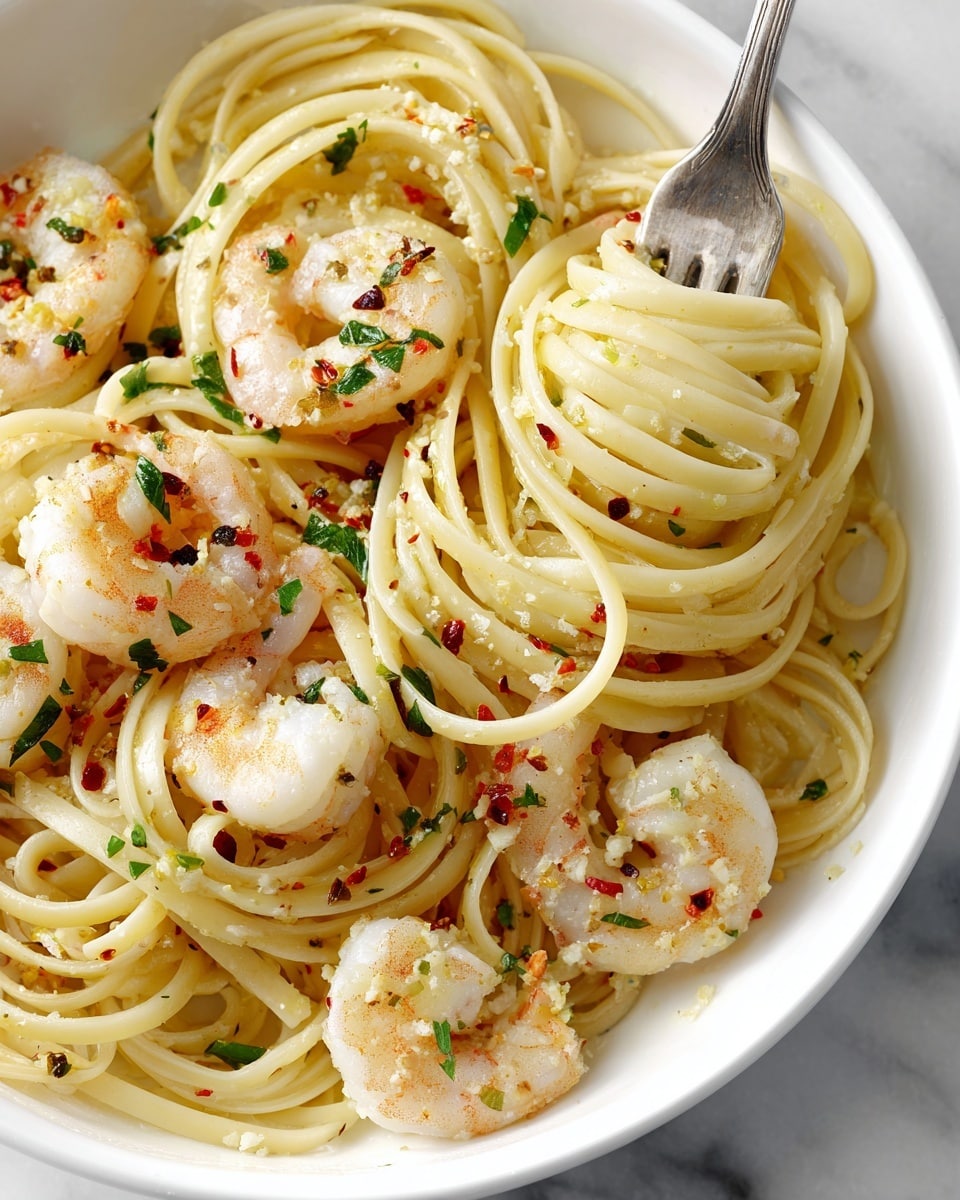 Shrimp Scampi with Pasta Recipe - Recipe Image
