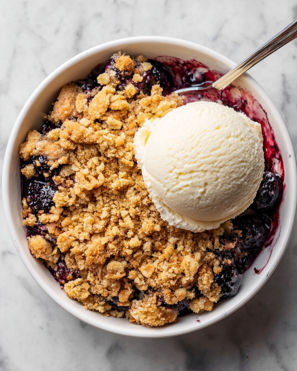 Blueberry Crisp Recipe - Recipe Image
