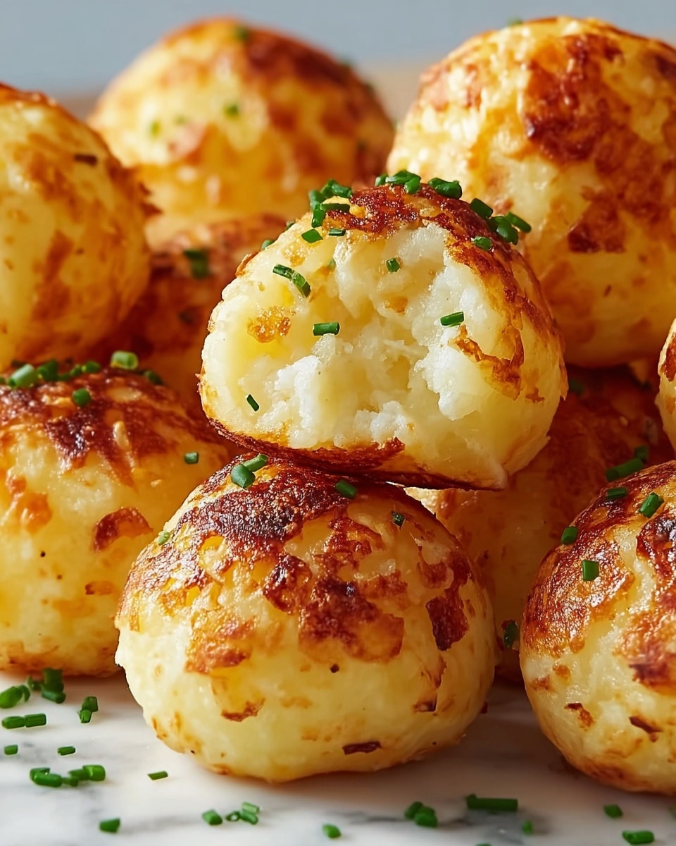 Leftover Mashed Potato Cheese Puffs Recipe - Recipe Image