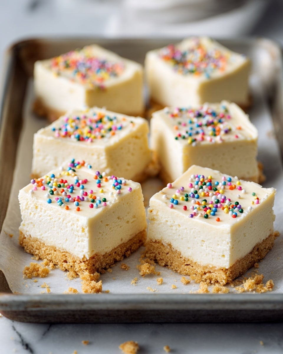 Sugar Cookie Cheesecake Bars Recipe 6 Sugar Cookie Cheesecake Bars Recipe - Recipe Image
