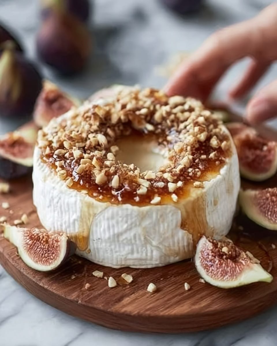 Boursin Cheese with Fig Jam and Pistachios: An Elegant and Easy Appetizer Recipe - Recipe Image