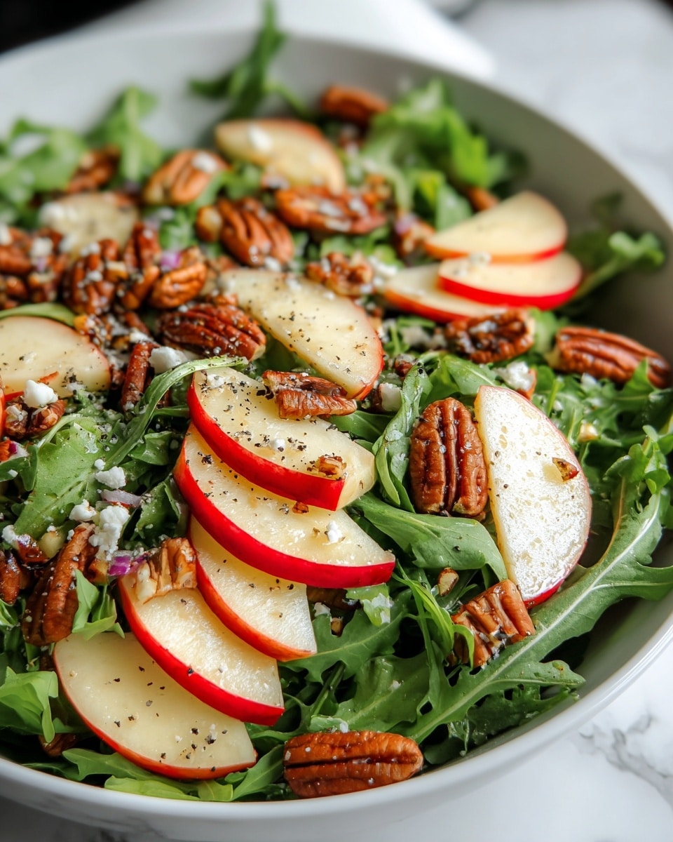 Apple Arugula Salad with Honey Balsamic Dressing Recipe 5 Apple Arugula Salad with Honey Balsamic Dressing Recipe - Recipe Image