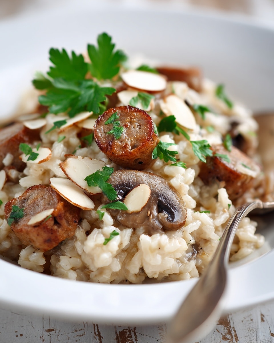 Creamy Italian Sausage and Rice Casserole Recipe
