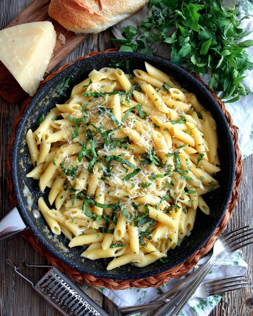 One-Pan Garlic and Herb Pasta Recipe