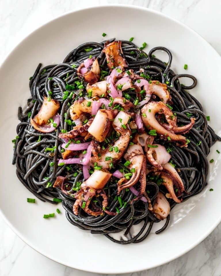 Witches’ Hair Pasta (Squid Ink Pasta) Recipe