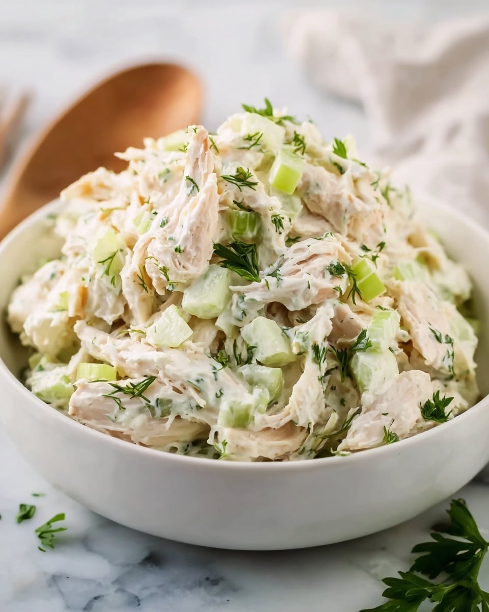 Creamy Chicken Salad with Grapes and Toasted Almonds Recipe - Recipe Image