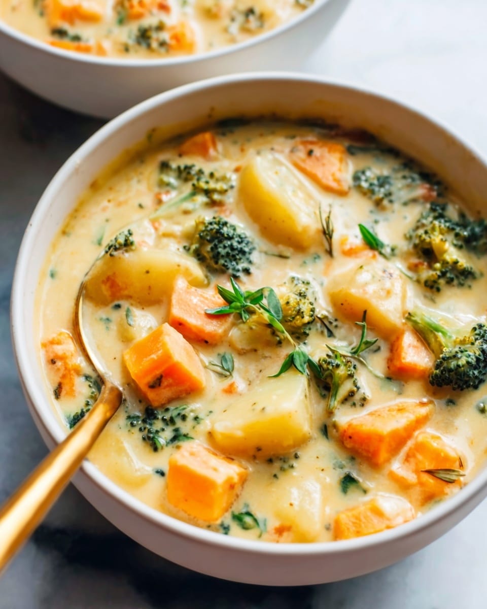 Broccoli Potato Cheese Soup Recipe 5 Broccoli Potato Cheese Soup Recipe - Recipe Image