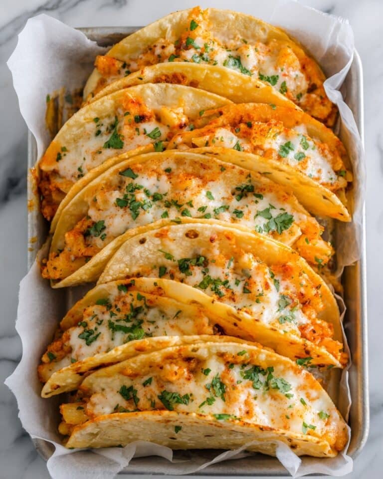 Mini Baked Chicken Tacos Recipe