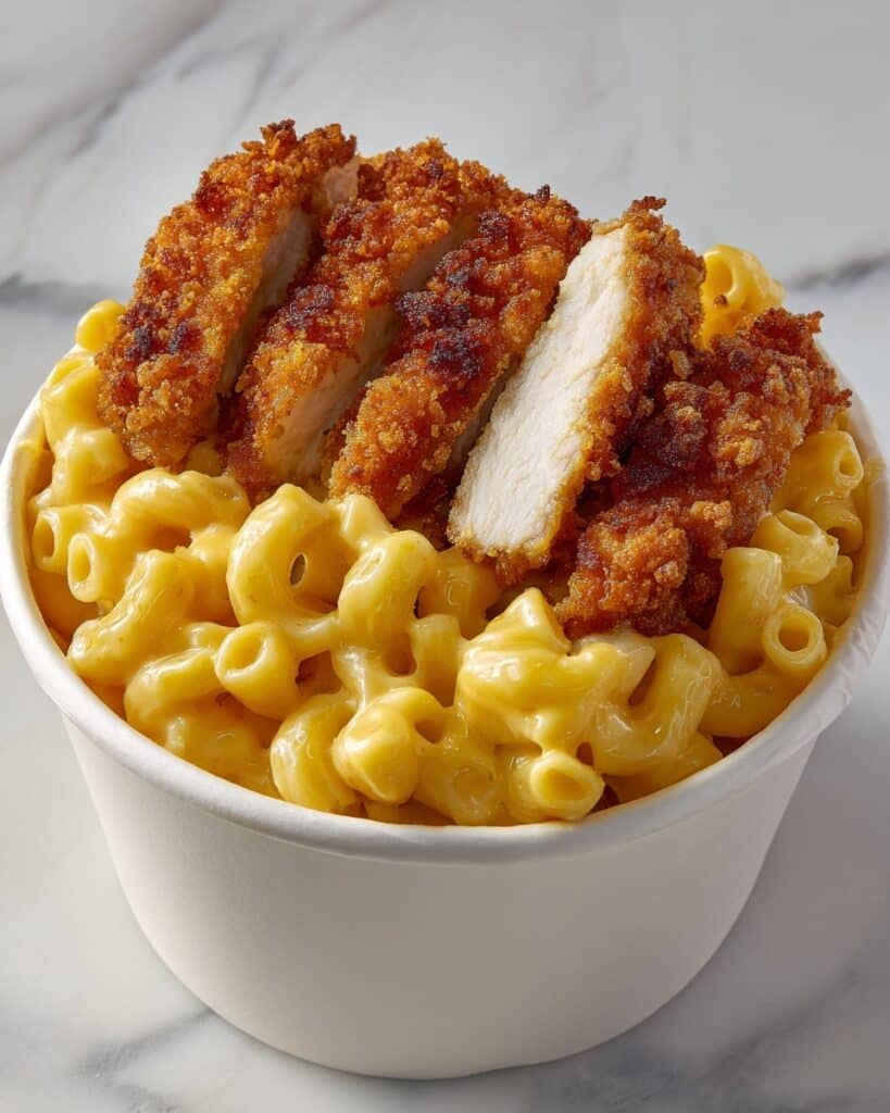 Southern Fried Chicken with Creamy Mac and Cheese Recipe