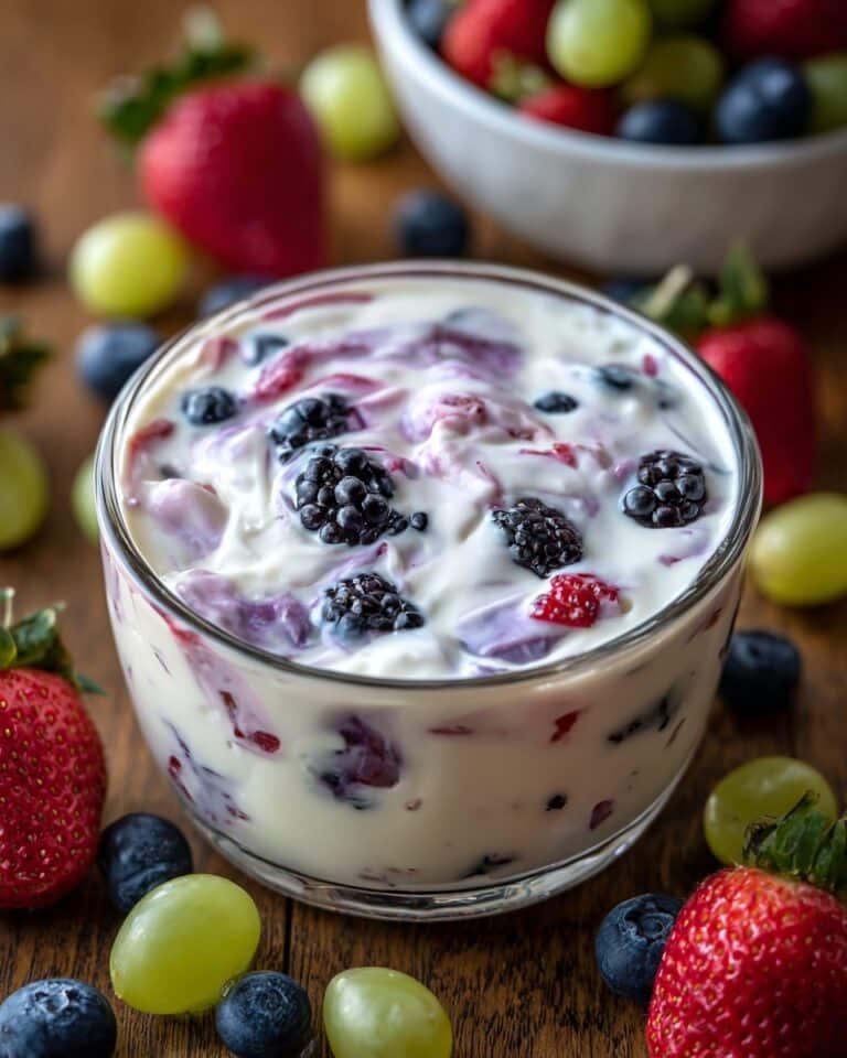 Cheesecake Fruit Salad Recipe