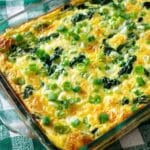 Baked Spinach and Cheese Egg Casserole Recipe