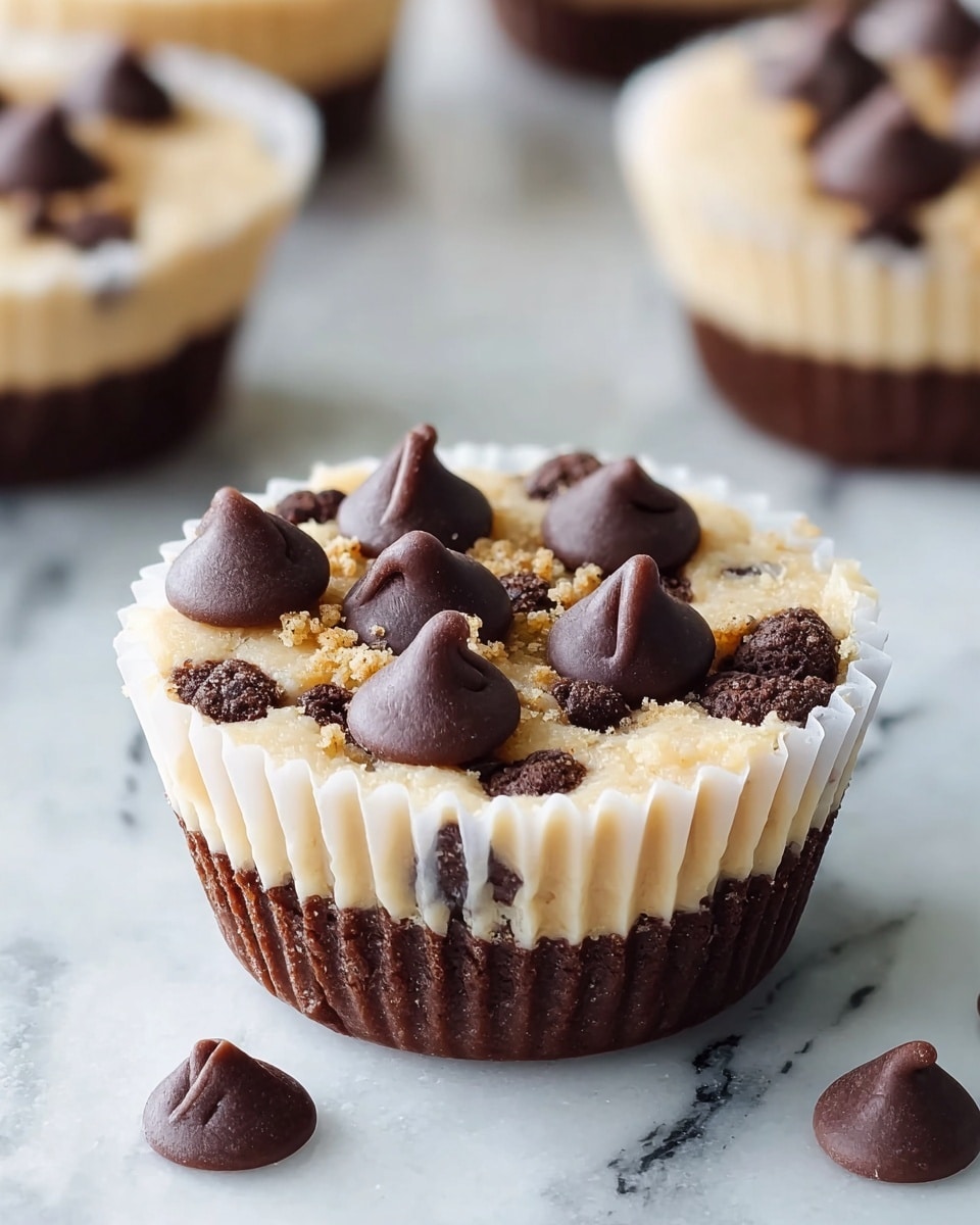 High-Protein Yogurt Cookie Dough Cups Recipe - Recipe Image